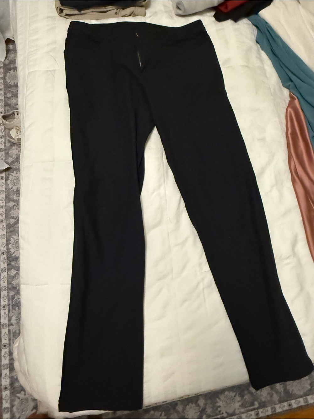 lululemon athletica Men's Black Stretch Flare Pants